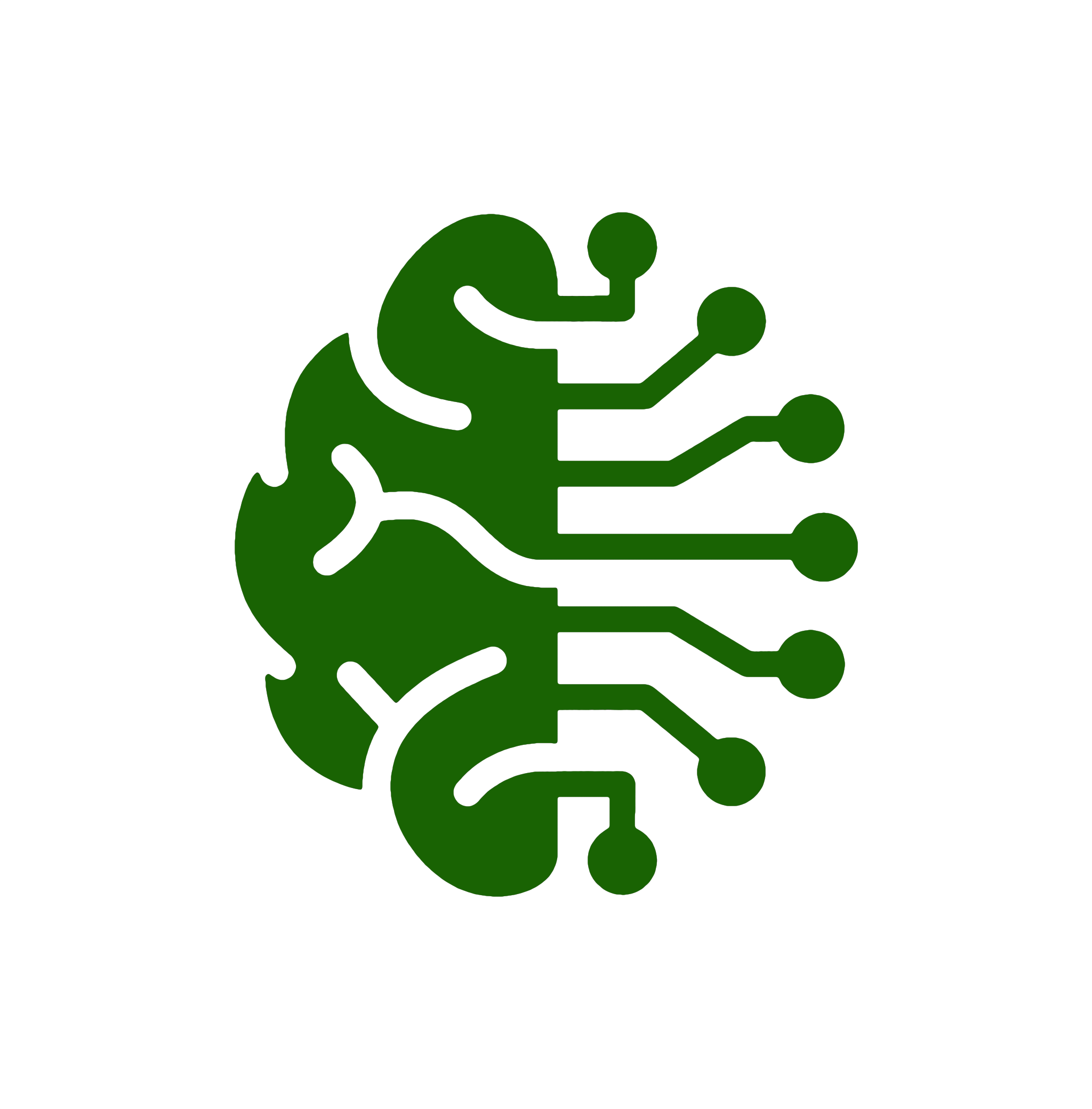 Green Company Brain circuit mark